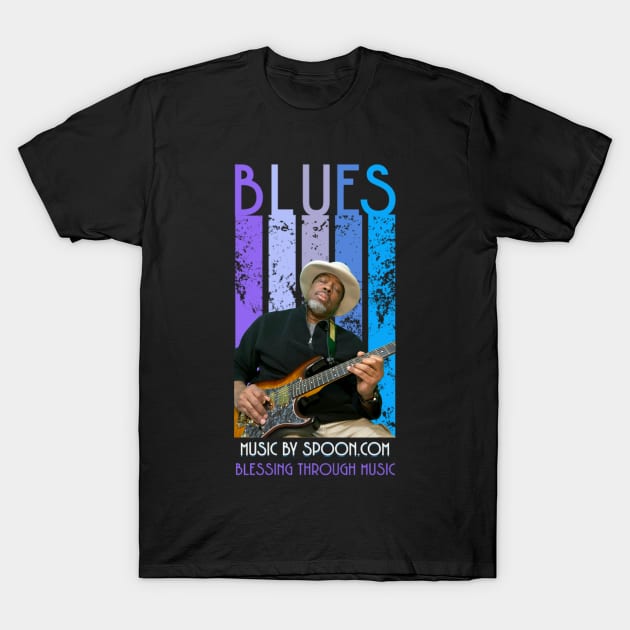 Blues Man T-Shirt by Music By Spoon